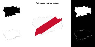 Antrim ve Newtown Abbey ana hat haritası ayarlandı