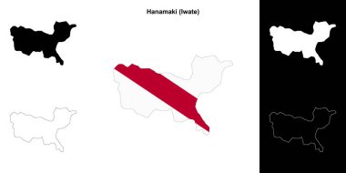 Hanamaki (Iwate) ana hat haritası ayarlandı