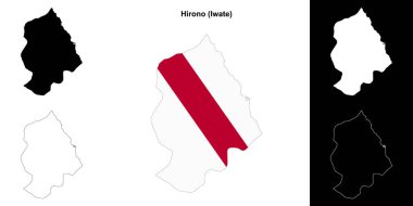 Hirono (Iwate) ana hat haritası seti