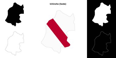 Ichinohe (Iwate) ana hat haritası ayarlandı