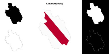 Kuzumaki (Iwate) ana hat haritası ayarlandı