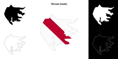 Ofunato (Iwate) ana hat haritası seti