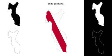 Shika (Ishikawa) ana hat haritası ayarlandı