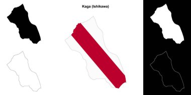 Kaga (Ishikawa) ana hat haritası ayarlandı