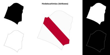 Hodatsushimizu (Ishikawa) ana hat haritası ayarlandı