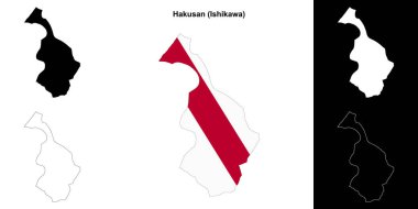 Hakusan (Ishikawa) ana hat haritası ayarlandı