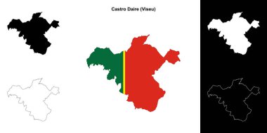 Castro Daire belediye ana hatları haritası ayarlandı