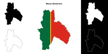 Macao belediye ana hatları haritası ayarlandı