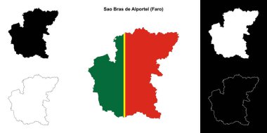 Sao Bras de Alportel belediyesinin ana hat haritası ayarlandı