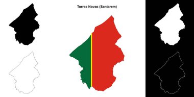 Torres Novas belediye ana hatları haritası ayarlandı