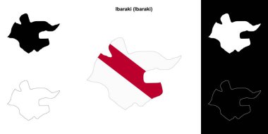 Ibaraki (Ibaraki) ana hat haritası ayarlandı