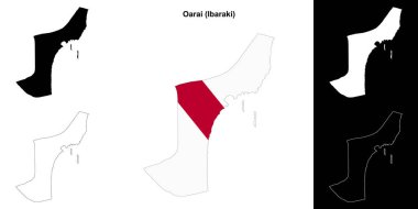 Oarai (Ibaraki) ana hat haritası ayarlandı