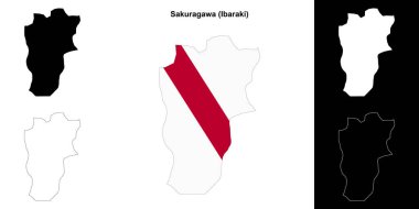 Sakuragawa (Ibaraki) ana hat haritası ayarlandı