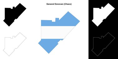 General Donovan bölümü (Chaco) ana hat haritası ayarlandı