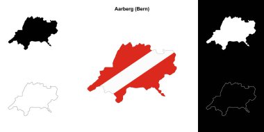 Aarberg boş çizgi haritası seti