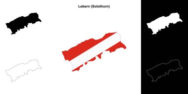 Lebern boş çizgi haritası ayarlandı