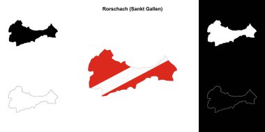 Rorschach boş ana hat haritası seti