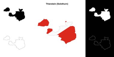 Thierstein boş ana hat haritası seti