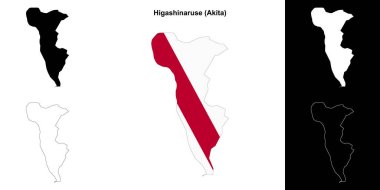 Higashinaruse (Akita) ana hat haritası ayarlandı