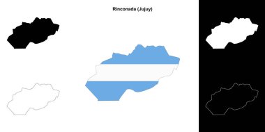 Rinconada Departmanı (Jujuy) ana hat haritası ayarlandı