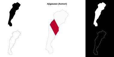 Ajigasawa (Aomori) ana hat haritası ayarlandı