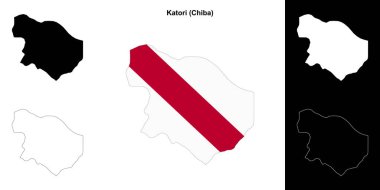 Katori (Chiba) ana hat haritası seti