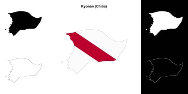 Kyonan (Chiba) ana hat haritası seti