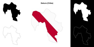 Sakura (Chiba) ana hat haritası ayarlandı