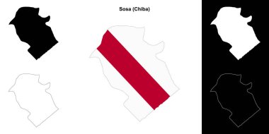 Sosa (Chiba) ana hat haritası seti