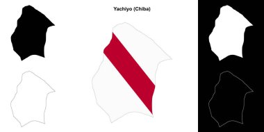 Yachiyo (Chiba) ana hat haritası ayarlandı