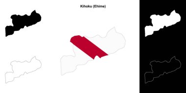 Kihoku (Ehime) ana hat haritası ayarlandı