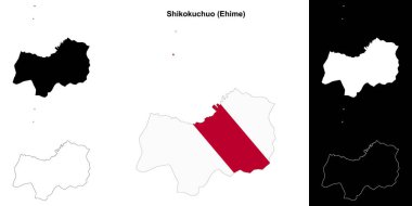 Shikokuchuo (Ehime) ana hat haritası ayarlandı