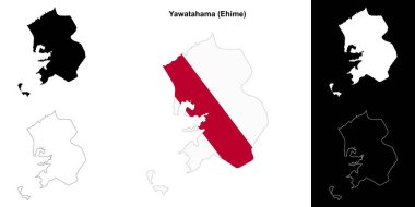 Yawatahama (Ehime) ana hat haritası ayarlandı