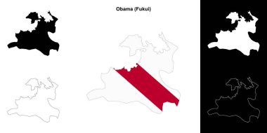 Obama (Fukui) ana hat haritası seti