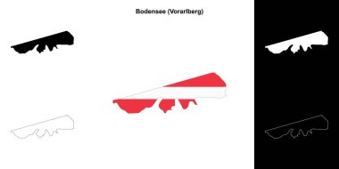 Bodensee boş çizgi haritası ayarlandı