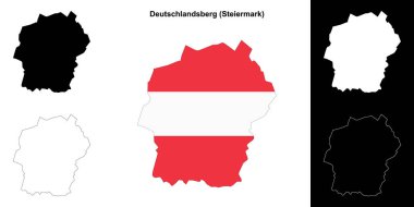 Deutschlandsberg boş ana hat haritası seti