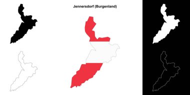 Jennersdorf boş ana hat haritası seti