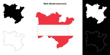 Melk boş çizgi haritası ayarlandı