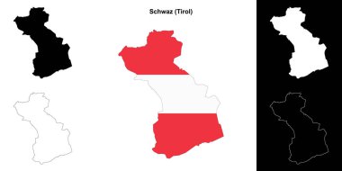 Schwaz boş çizgi haritası seti