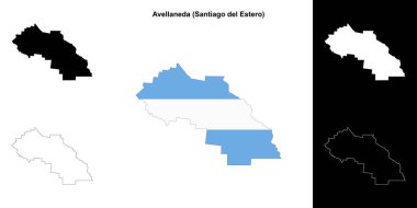 Avellaneda Departmanı (Santiago del Estero) ana hat haritası ayarlandı