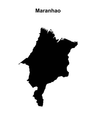 Maranhao durumu boş ana hat haritası