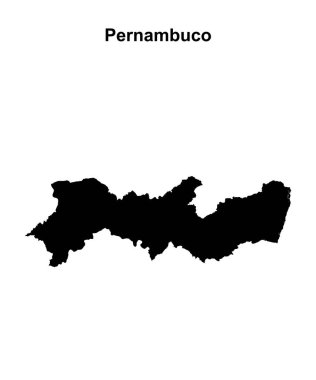 Pernambuco durum boş ana hat haritası