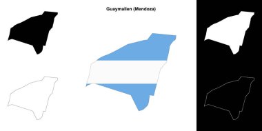 Guaymallen bölümü (Mendoza) ana hat haritası ayarlandı