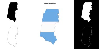 Vera bölümü (Santa Fe) ana hat haritası seti