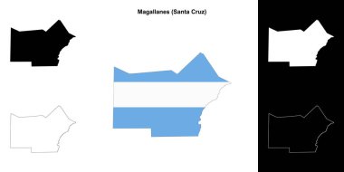 Magallane Departmanı (Santa Cruz) ana hat haritası ayarlandı