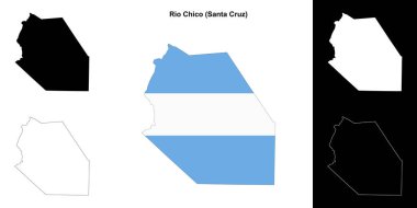 Rio Chico Departmanı (Santa Cruz) ana hat haritası ayarlandı