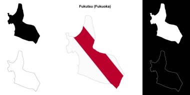 Fukutsu (Fukuoka) ana hat haritası ayarlandı