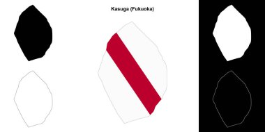Kasuga (Fukuoka) ana hat haritası ayarlandı