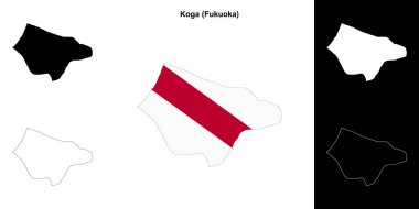 Koga (Fukuoka) ana hat haritası ayarlandı