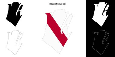 Koge (Fukuoka) ana hat haritası ayarlandı